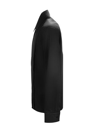 Giacca-Camicia in cotone nero JIL SANDER | J21DL0238J45002001